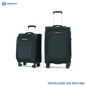 Premium Quality 036 Soft Luggage <b>Lightweight</b> But Robust Custom <b>Suitcase</b> Polyester Lining <b>Suitcases</b> Sets Hung Phat Factory - Product Image 4