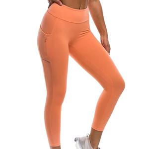 Soft Stretch Women Mid Waist <b>Knitted</b> <b>Leggings</b> Yoga Pants Fitness Gym Workout Activewear Slim Fit Quick Dry Comfortable - Product Image 3