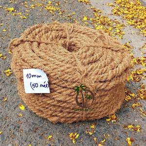 CUERDA DE COCO NUEVA HECHA A MANO EN VIET NAM/Cuerda hecha de 100% ELEGIR COCO PARA DECORACIÓN, TOCAR OBJETOS - Product Image 5