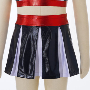 Vente directe d'usine Uniforme de pom-pom girl sans manches Nouveau style de vêtements de sport Uniforme de pom-pom girl - Product Image 4