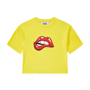 เสื้อยืดคอกลมสำหรับผู้หญิงชุดวอร์ม2ชิ้นพร้อมกระดุมตกแต่งเหนือเข่า - Product Image 2