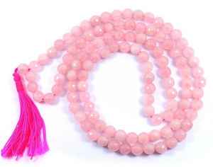 รอสส์หินอัญมณีควอตซ์,หิน Jap Mala Mala สำหรับใช้เป็นคริสตัลจักระ109เม็ด Jap Mala - Product Image 4