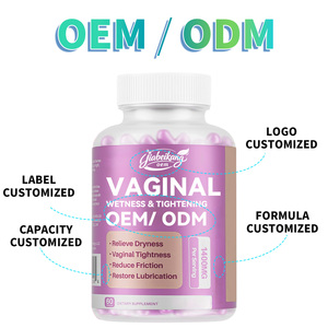 Capsules de bien-être à base de plantes pour femmes, marque privée personnalisée, mélange botanique 5-en-1, complément de soin quotidien féminin, vente en gros OEM - Product Image 3