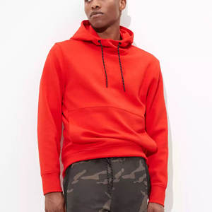 Pull à capuche surdimensionné en molleton uni 100% coton épais et de style OEM personnalisé par les fabricants pour hommes - Product Image 3