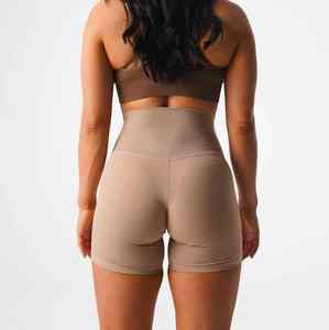 กางเกงขาสั้นออกกำลังกายผู้หญิง ผ้าสเตรช ระบายอากาศ น้ำหนักเบา เหมาะสำหรับฟิตเนส โยคะ ฝึกซ้อม ขายส่ง - Product Image 4