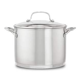 หม้อตุ๋นโลหะก้นลึกดีไซน์คลาสสิกสำหรับเครื่องครัวเชิงพาณิชย์ทนทาน - Product Image 1