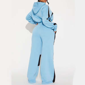 Conjunto Deportivo Casual de Punto de Alta Calidad para Mujer, Corte Regular, Ropa Deportiva Moderna y Transpirable para Invierno - Product Image 2