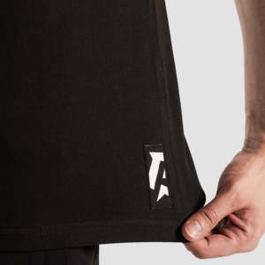 เสื้อยืดโอเวอร์ไซส์ All-Day Wear 2.0 สีดำ ผ้าเจอร์ซีย์คอตตอน 100% เนื้อหนา ลายพิมพ์สกรีน สำหรับทุกโอกาส - Product Image 6