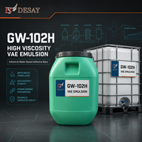 Émulsion polymère VAE GW-102H à séchage rapide avec forte adhérence initiale pour adhésifs textiles, chaussures et meubles