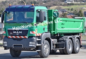 รถดัมพ์ดีเซลสำหรับผู้ชาย6x4 2008รถดัมพ์บรรทุกขนาดเล็ก33.360ขุดเหมืองกล้องหลังสภาพมือสองยุโรป4 - Product Image 2