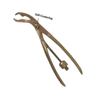 คีมยึดกระดูกสำหรับการผ่าตัดสเตนเลสแบบมืออาชีพใช้ซ้ำได้ดีที่สุด - Product Image 1