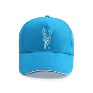 หมวกเบสบอลผ้าฝ้าย/โพลีเอสเตอร์คุณภาพสูงทนทานพิมพ์โลโก้สำหรับร้านเสริมสวย - Product Image 2