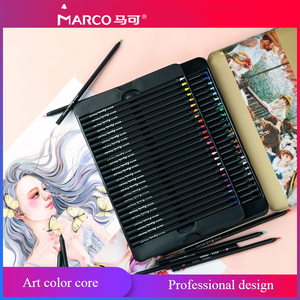 Marco 3200 24/36/48 couleurs ensemble de crayons de couleur à base d'huile <span class=keywords><strong>Renoir</strong></span> pour la coloration artistique - Product Image 3