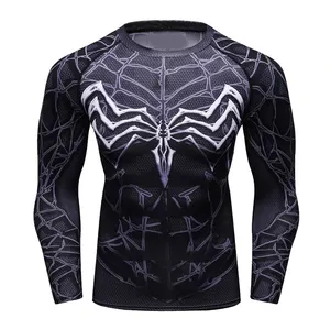 Sublimation Print Comfortable High Quality Best Supplier Men Wear Compression Shirts By CAVALRY SKT COMPANY