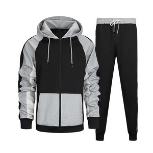 Chándal informal con capucha para hombre, pantalones de chándal de fitness al aire libre personalizados, chándal deportivo y de fitness americano Suelto - Product Image 6