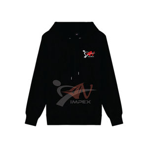 เสื้อสเวตเตอร์สวมหัวของผู้ชายมีฮู้ดพิมพ์ลายดิจิตอลวัสดุที่มีความยืดหยุ่นตามสั่ง - Product Image 3