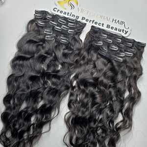 Extensiones de cabello camboyano ondulado de Color Natural de moda caliente Gran venta en cabello humano alineado con cutícula vietnamita cruda virgen - Product Image 1