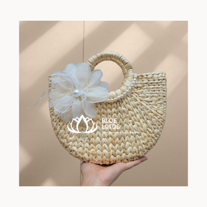 SAC DE HYACINTHE D'EAU SAC POUR FEMMES POUR LA NOUVELLE MODE FABRIQUÉ AU VIET NAM PRODUIT MEILLEUR PRIX DU PRODUIT FERME LOTUS BLEU MEILLEURE VENTE - Product Image 1