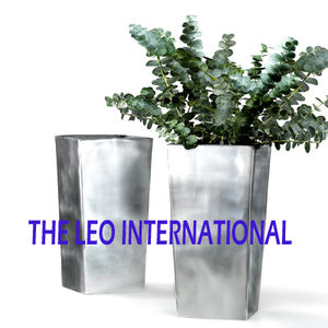 Florero de Hierro con Forma Geométrica, Estilo Costero, Moderno, de Lujo, Hecho a Mano, de Alta Demanda, Decorativo - Product Image 6