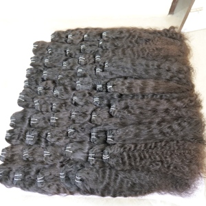 Precio de fábrica al por mayor 100% Extensiones de cabello humano ondulado de onda suelta de cutícula alineada de donante indio vietnamita sin procesar - Product Image 3