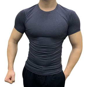 Camiseta Deportiva de Compresión de Manga Corta para Hombre, de Alta Calidad, para Entrenamiento Deportivo, para Primavera - Product Image 2