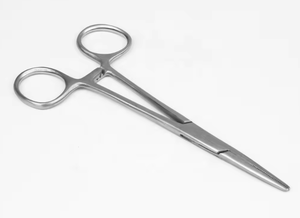 คีมหนีบห้ามเลือดสแตนเลสคุณภาพสูง แบบตรง 16 ซม./ 6 1/4 นิ้ว - Product Image 2