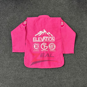 Personalizado Jiu jitsu Gi kimono 100% algodón 450 GSM perla tejido chaqueta 10oz ripstop sarga algodón pantalones personalizados BJJ GI hecho en Pakistán - Product Image 4