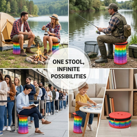 Chaises pliantes télescopiques robustes et portables, personnalisables, en promotion