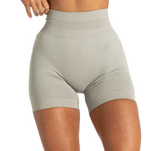 <b>High</b> Quality Breathable Cotton Polyester Gym Clothing Women Yoga <b>Short</b> leggings, Seamless, <b>High</b> <b>Waist</b> - Product Image 5