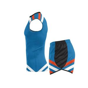 Ensemble uniforme de football américain Strike sans manches 7v7 pour jeunes, maillot de compression sublimé - Product Image 5