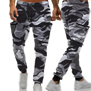 กางเกงวิ่งสำหรับผู้ชายกางเกงวอร์มลำลองมีเชือกผูกสีพื้นพิมพ์โลโก้ทรงโอเวอร์ไซส์ออกแบบได้ตามต้องการ - Product Image 2