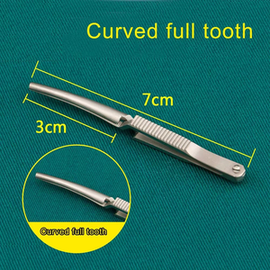 O hemostato vascular venoso arterial aço inoxidável do grampo mais perto temporariamente obstruem o grampo hemostático transversal venoso - Product Image 2