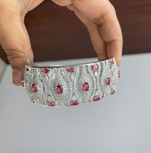 Brazalete Abrible de Plata de Primera Calidad con Acabado Plateado para Bodas y Compromisos, Colección para Fiestas, para Mujer - Product Image 2
