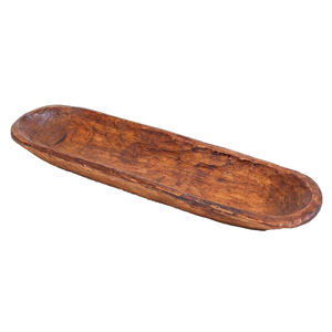 Cuenco Rectangular de madera para masa, vajilla larga para utensilios de cocina para uso doméstico para uso decorativo en Mesa - Product Image 1