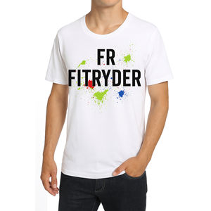 Camiseta personalizable de algodón 100% para hombre, camiseta de manga corta lisa de gran tamaño, colección esencial de manga corta gruesa - Product Image 6