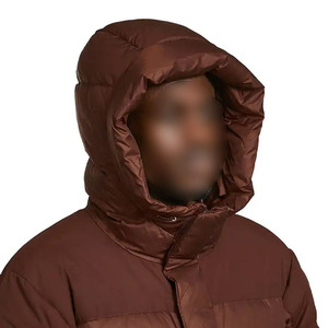 Nueva llegada de alta calidad de los hombres Puffer Chaquetas Stand Collar Cierre de cremallera Transpirable Ropa de invierno Tamaño personalizado Precio al por mayor - Product Image 5