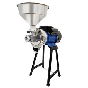 Stainless head 1.5kw corn milling machine Electric Animal Poultry Feed Mill Wheat /Dry flour powder grinder machine