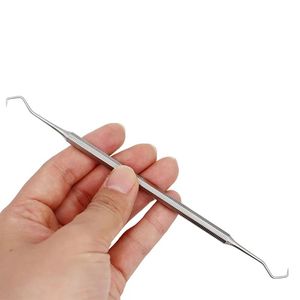 Instrumento de escalador de explorador de sonda Dental de doble gancho, herramienta de limpieza endodóntica Oral de acero inoxidable, equipo quirúrgico - Product Image 4