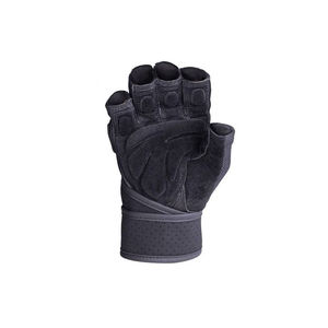Guantes de gimnasia de levantamiento de pesas ajustables hechos a medida, calidad superior, antideslizantes, antiarrugas, alta elasticidad, calidad superior para unisex - Product Image 3