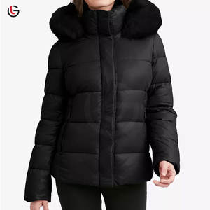 Best Quality <b>Women's</b> Puffer Jacket Customizable Color & Logo Breathable Knitted <b>Winter</b> <b>Parka</b> - Product Image 1