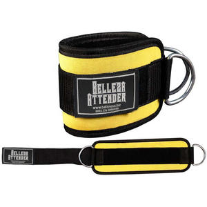 Sangle de résistance pour musculation de cheville, sangle avec anneau en D, équipement d'exercices d'entraînement physique, pour les jambes, les cuisses, avec poulie - Product Image 2