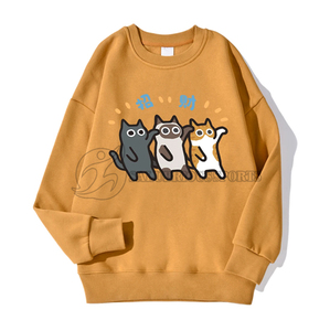 Sweat-shirt pull surdimensionné pour femmes pull de mode imprimé polaire chaud pour l'automne Streetwear sweats à capuche respirants dans les grandes tailles - Product Image 5