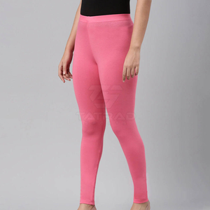 Leggings de yoga pour femmes les plus vendus - Couleur unie - Taille haute - Séchage rapide - Respirant - Spandex/Nylon - Fabriqué au Pakistan - Product Image 5