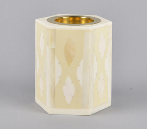 Quemador de incienso de perla madre de lujo para Bakhoor Ramadan Eid, soporte de incrustaciones árabes, difusor de aromaterapia - Product Image 6