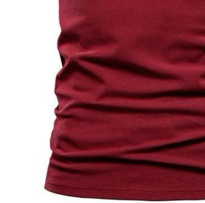 Camiseta Deportiva sin Mangas para Hombre, Informal, de Punto, Transpirable, 100% Algodón, para Entrenamientos - Product Image 6