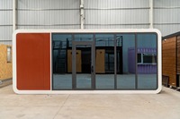 Cabane Apple préfabriquée moderne de 20 pieds avec vue panoramique pour observatoire, camping, astronomie, tourisme et escapades