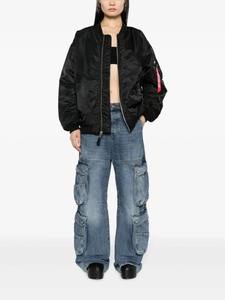 เสื้อแจ็กเก็ตกันลมคอวีสำหรับผู้หญิง, เสื้อแจ็กเก็ตกันลม100% เสื้อผ้าแนวสตรีทที่มีสไตล์กระดุมด้านหน้าสำหรับฤดูใบไม้ร่วงและฤดูหนาว - Product Image 3