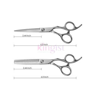 Tijeras para el pelo de acero inoxidable de belleza profesional al por mayor maquinilla de afeitar de calidad con punta de hoja afilada recién llegado - Product Image 2