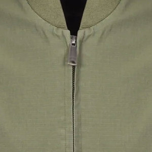 Men's Premium Quality Light <b>Weight</b> Stylish Winter Jacket Breathable Bomber <b>Stand</b> Collar Front Logo Top Selling Canvas Fabric - Product Image 5