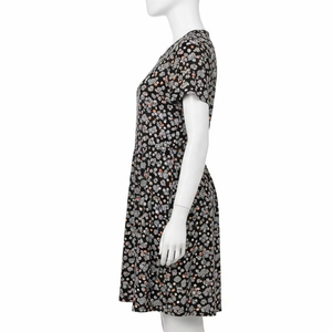 Womens Printed Casual Dress Spandex Polyester Breathable Soft Lightweight Comfortable Daily Wear Fashion Clothing for Summer Use - Product Image 4